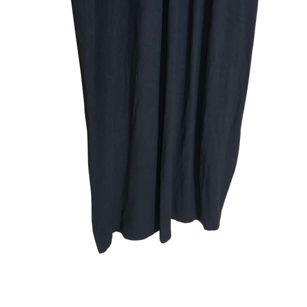 Chico's Black Sleeveless V-Neck Knot-front Maxi Dress - Picture 4 of 8